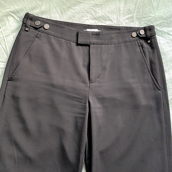 Vince Wide Leg Black Pants Sz8 - Picture 2 of 6